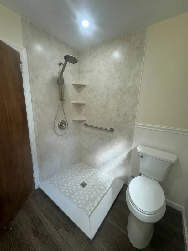 Bathroom after remodel